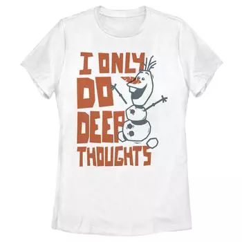 Детская футболка Disney Frozen 2 Olaf Deep Thoughts Licensed Character