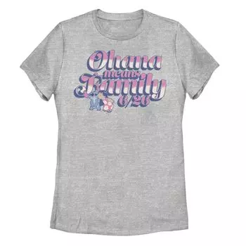 Детская футболка Disney Lilo & Stitch 626 Stitch Day Ohana Means Family Licensed Character