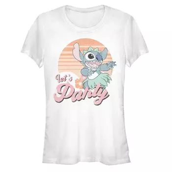 Детская футболка Disney Lilo & Stitch Let's Party Luau с рисунком Licensed Character