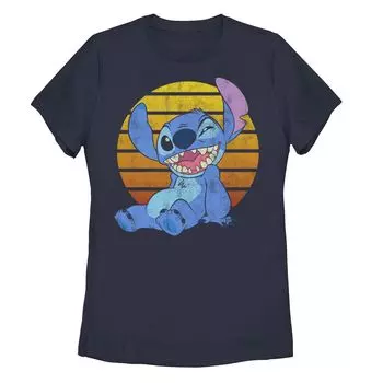 Детская футболка Disney Lilo & Stitch с портретом Sunset Licensed Character