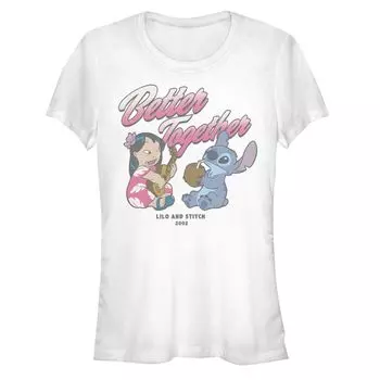 Детская футболка Disney Lilo & Stitch с рисунком «Лучше вместе играть музыку» Licensed Character