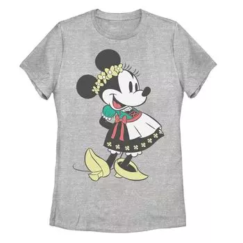 Детская футболка Disney Minnie Mouse Happy Dirndl с портретом Licensed Character