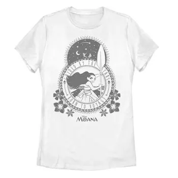 Детская футболка Disney Moana Guided By The Stars с графическим логотипом Disney