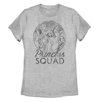 Детская футболка Disney Princess Squad Line Art Licensed Character