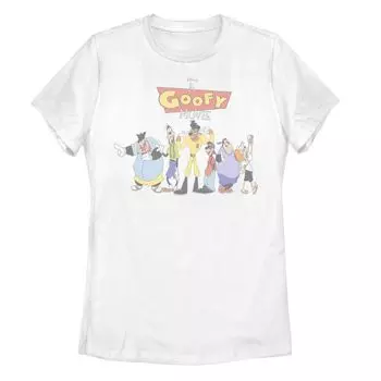 Детская футболка Disney's A Goofy Movie Group с графическим изображением Licensed Character