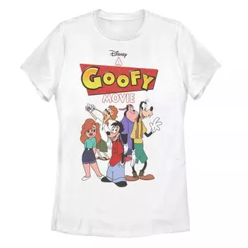 Детская футболка Disney's A Goofy Movie Group Shot Licensed Character, белый