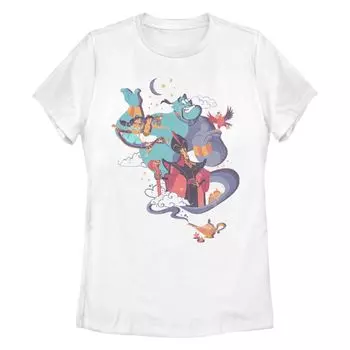 Детская футболка Disney's Aladdin с винтажным рисунком Licensed Character