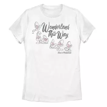Детская футболка Disney's Alice In Wonderland с рисунком маленьких устриц Licensed Character