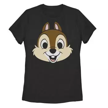 Детская футболка Disney's Chip 'N Dale Chip Face с графическим рисунком Licensed Character