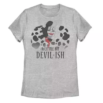 Детская футболка Disney's Dalmatians Cruella De Vil с графическим рисунком Little Bit Licensed Character