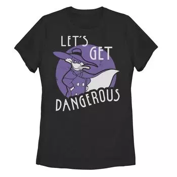 Детская футболка Disney's Darkwing Duck Let's Get Dangerous с рисунком Licensed Character