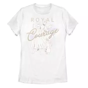Детская футболка Disney's Frozen 2 с портретом Royal Courage Licensed Character