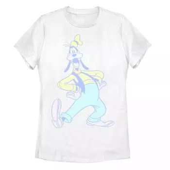 Детская футболка Disney's Goofy с неоновым портретом и рисунком Licensed Character