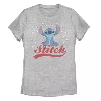 Детская футболка Disney's Lilo & Stitch с портретом Americana Stitch Licensed Character