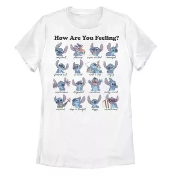 Детская футболка Disney's Lilo & Stitch Stitch Moods с плакатом Licensed Character