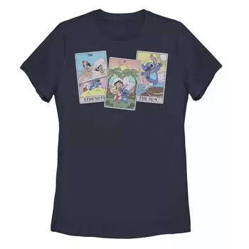 Детская футболка Disney's Lilo & Stitch Tarot Card с портретом Licensed Character