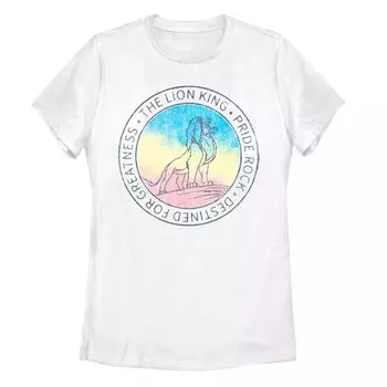 Детская футболка Disney's Lion King Rainbow Destined For Greatness Licensed Character, белый