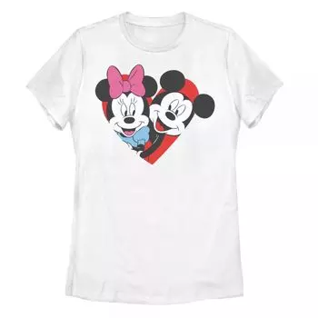 Детская футболка Disney's Mickey & Minnie Mouse с рисунком сердца Licensed Character