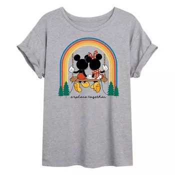 Детская футболка Disney's Mickey Mouse & Friends Explore с струящимся рисунком Licensed Character