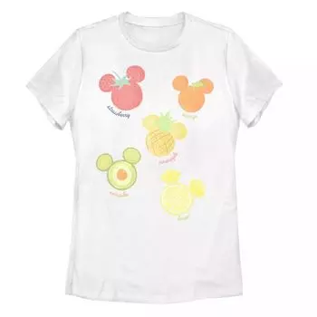 Детская футболка Disney's Mickey Mouse & Friends с графическим логотипом Mickey Fruit Licensed Character