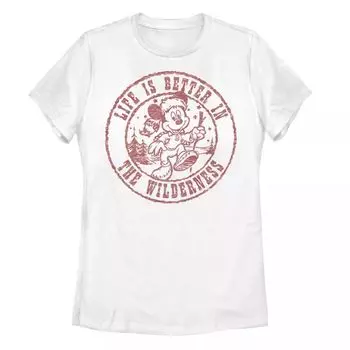 Детская футболка Disney's Mickey Mouse & Friends с рисунком Wilderness Licensed Character