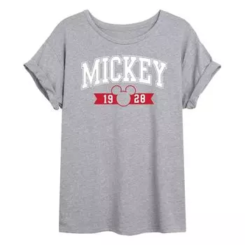 Детская футболка Disney's Mickey Mouse с изображением Микки 1928 года и струящимся рисунком Licensed Character