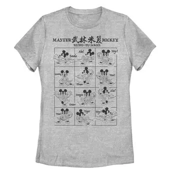 Детская футболка Disney's Mickey Year Of The Mouse Kung-Fu Scroll с рисунком Licensed Character