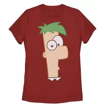 Детская футболка Disney's Phineas and Ferb Ferb Face Licensed Character
