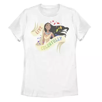 Детская футболка Disney's Pocahontas Pride Live Colorful Portrait Licensed Character