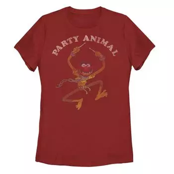 Детская футболка Disney's The Muppets Party с рисунком животных Licensed Character