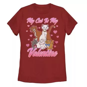 Детская футболка Disney The Aristocats My Cat To My Valentine с портретом Licensed Character