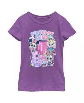 Детская футболка для девочек Doorables на день рождения для девочек 8 лет Disney