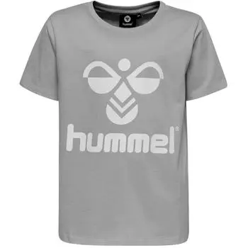 Детская футболка для гандбола - серый HUMMEL