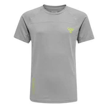 Детская футболка для мультиспорта унисекс Hmlgg12 с технологией Beecool HUMMEL, цвет grau