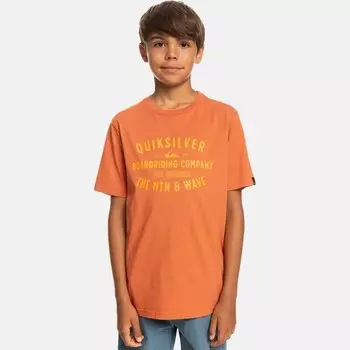 Детская футболка для серфинга Quiksilver, оранжевый