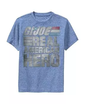 Детская футболка для выступлений GI Joe Real American Hero для мальчика Hasbro, синий