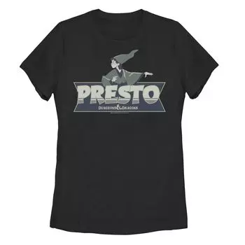 Детская футболка Dungeons And Dragons Presto со вставками Licensed Character, черный