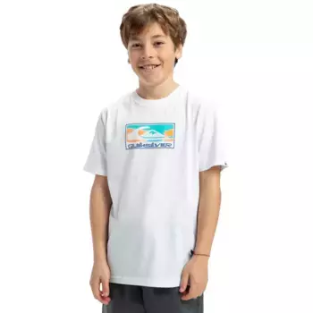 Детская футболка Ev Gradient Box Quiksilver, белый
