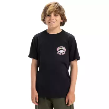 Детская футболка Ev Times Up Quiksilver, чёрный