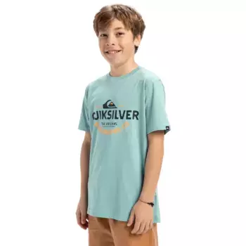 Детская футболка Ev Typed Out Quiksilver, синий