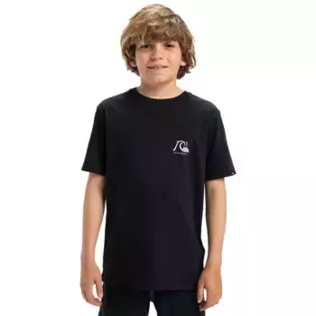 Детская футболка Evo Original Quiksilver, чёрный