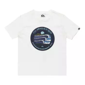 Детская футболка Evo Three Seas Quiksilver, белый