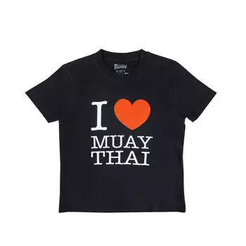 Детская футболка Fairtex TSTK12, размер 12-14 лет, черный