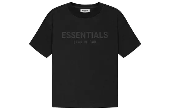 Детская футболка Fear of God Essentials, Черный