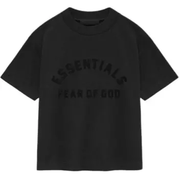 Детская футболка Fear Of God Essentials, черный