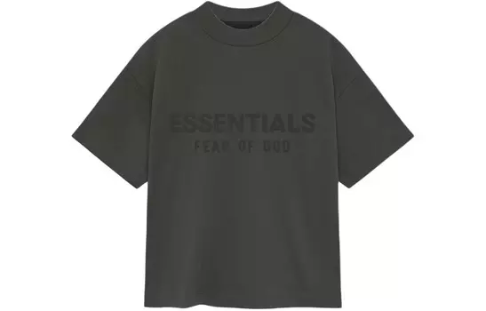 Детская футболка Fear Of God Essentials, черный