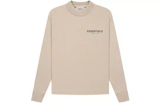 Детская футболка Fear Of God Essentials, цвет Tan