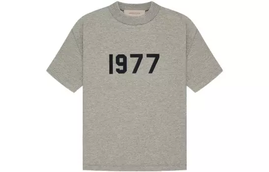 Детская футболка Fear Of God Essentials, цвет Dark Oatmeal