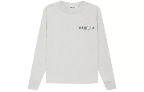 Детская футболка Fear Of God Essentials, цвет Light Oatmeal