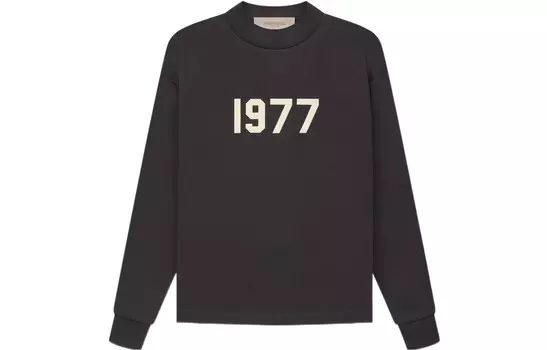 Детская футболка Fear Of God Essentials, цвет Black Iron / Iron